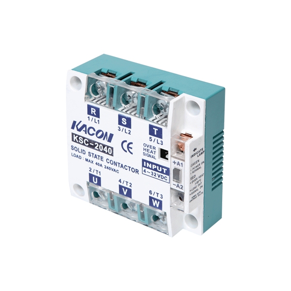 Kacon Solidstate Relay (SSR) [KSC- 5080ZDH High Voltage SSR Heatsink Standard INPUT : 24VDC (4~32VDC) 80A]