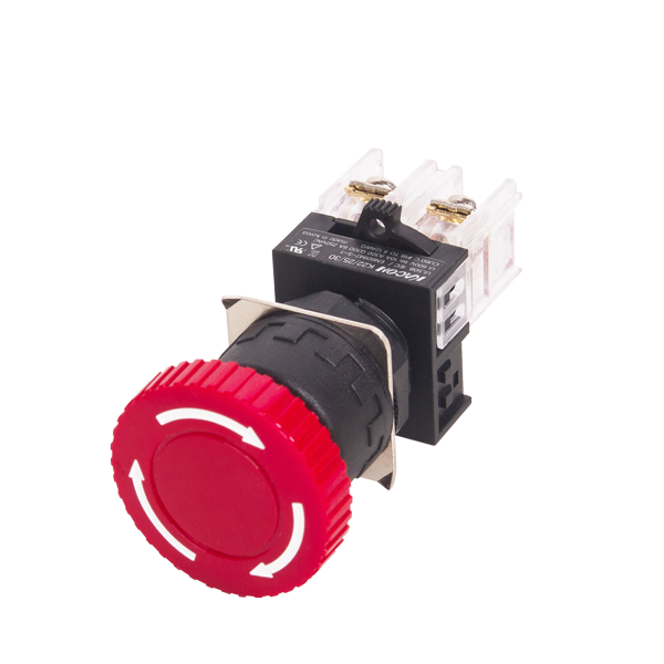 Kacon Control Switch Ø22 [K22-81R Emergency Switch]