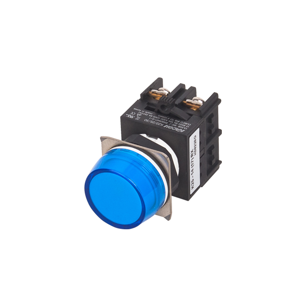 Kacon Control Switch Ø25 [K25-17R 220VAC Illuminated LED Pilot Lamp Round]