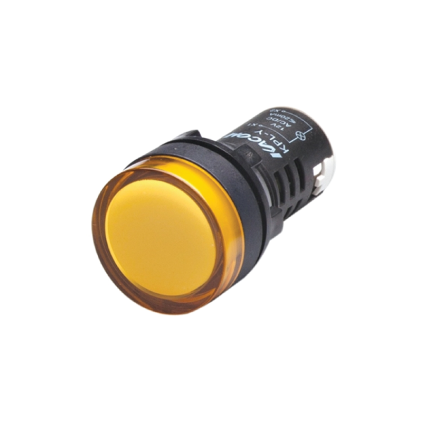 Kacon Control Switch Ø22 [KPL-Y 24 V lluminated LED Pilot Lamp Round]