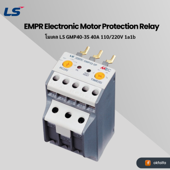 LS electric Electronic Motor Protection Relay(EMPR) [GMP40-3S 40A 110/220V 1a1b EXP]