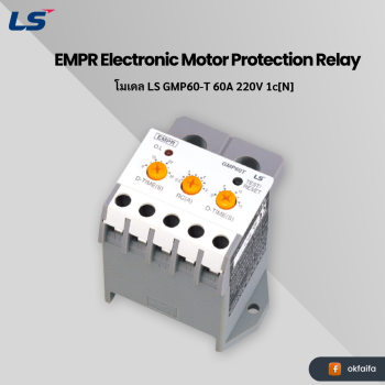 LS electric Electronic Motor Protection Relay(EMPR) [GMP60-T 60A 220V 1c[N] EXP]