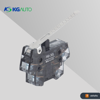 KG auto MICRO switch [PM-40L, Longer lever, 250Vac 10A ,OP 20.2, OF 60gf,]