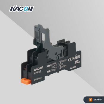 Kacon KPX22 for K706-2P Din-Rail TYPE KPX22,Relay and sockets [for K706-2P Din-Rail TYPE KPX22,Relay and sockets]