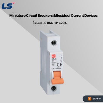 LS electric MCB 20A [BKN-b 1P C20A NEW ROGY(10kA)]